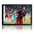 Pedro Signed Barcelona Iconic Frame