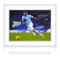 Riyad Mahrez Signed Man City Mount