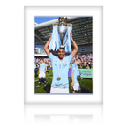 Riyad Mahrez Signed Premier League Winner Mount