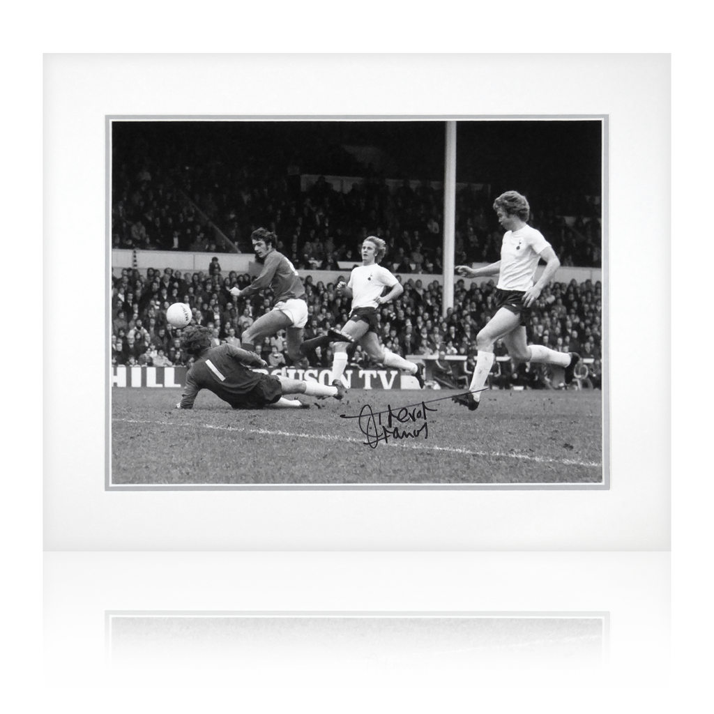 Trevor Francis Signed Birmingham City Deluxe Mount (B+W)