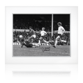 Trevor Francis Signed Birmingham City Deluxe Mount (B+W)