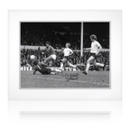 Trevor Francis Signed Birmingham City Deluxe Mount (B+W)