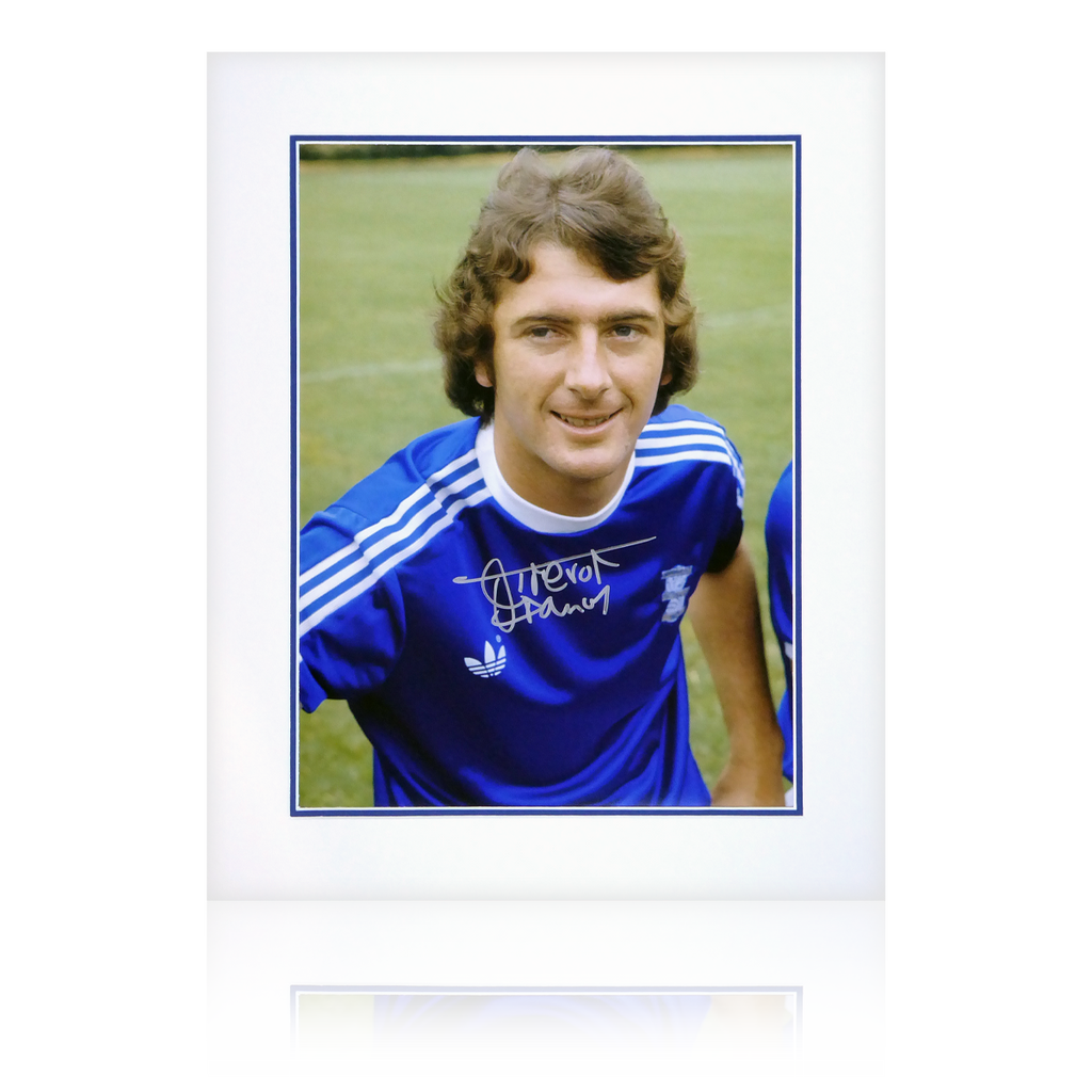 Trevor Francis Signed Birmingham City Mount