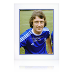 Trevor Francis Signed Birmingham City Mount