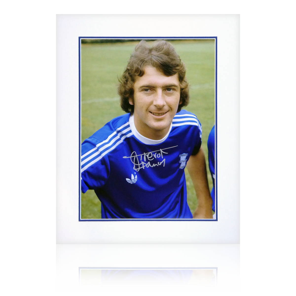 Trevor Francis Signed Birmingham City Mount