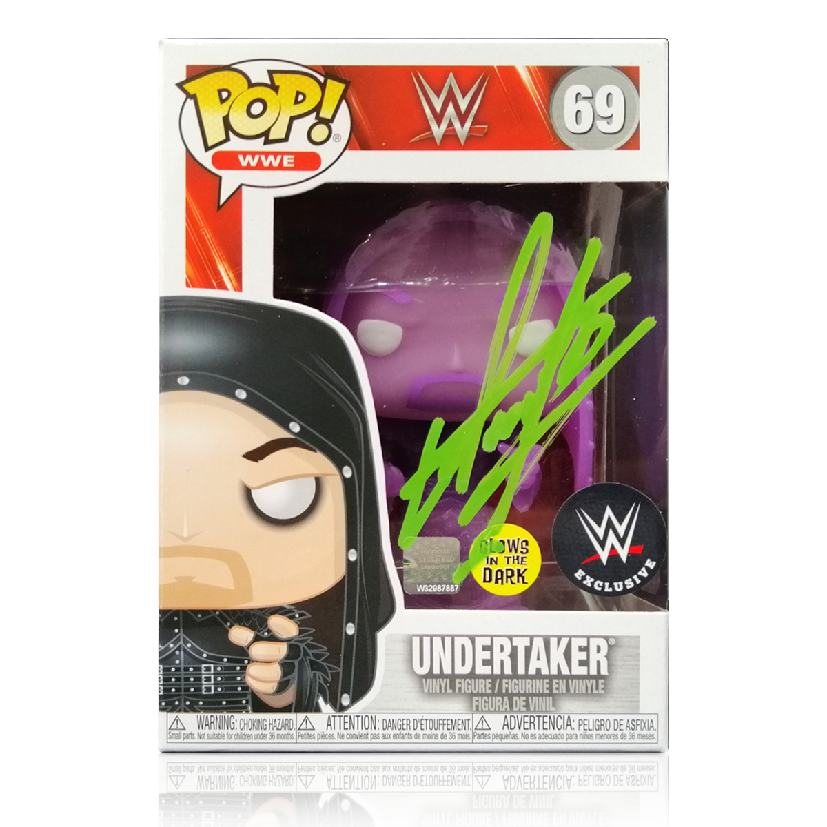 Undertaker Signed Funko Pop (JSA Witnessed)