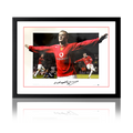 Wayne Rooney Signed Manchester United Deluxe Mount Frame