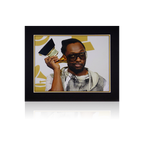 Will.I.Am Signed Deluxe Mount