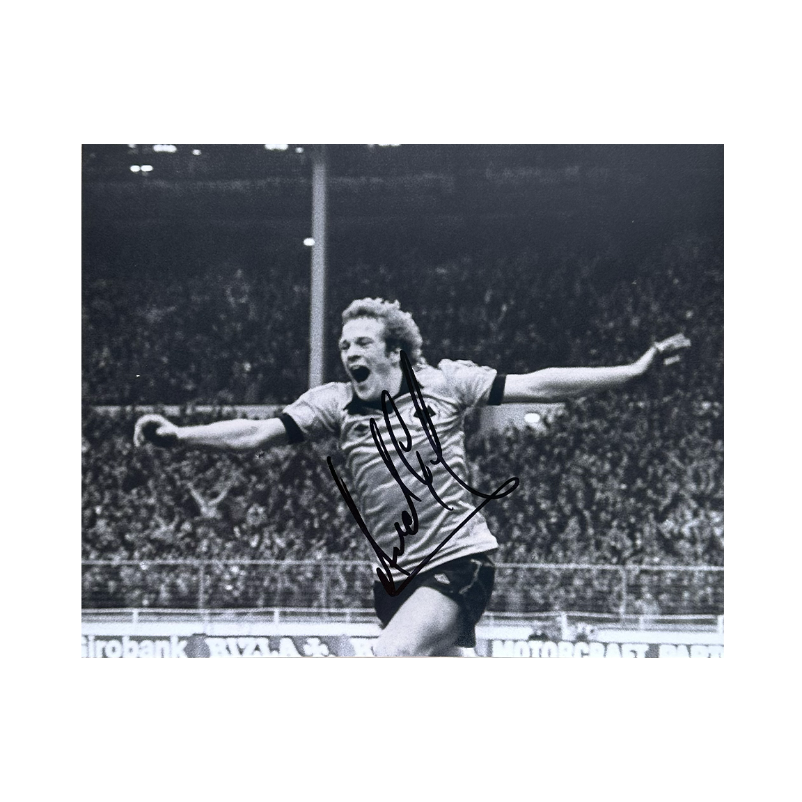 Andy Gray Signed Wolverhampton Wanderers 10x8
