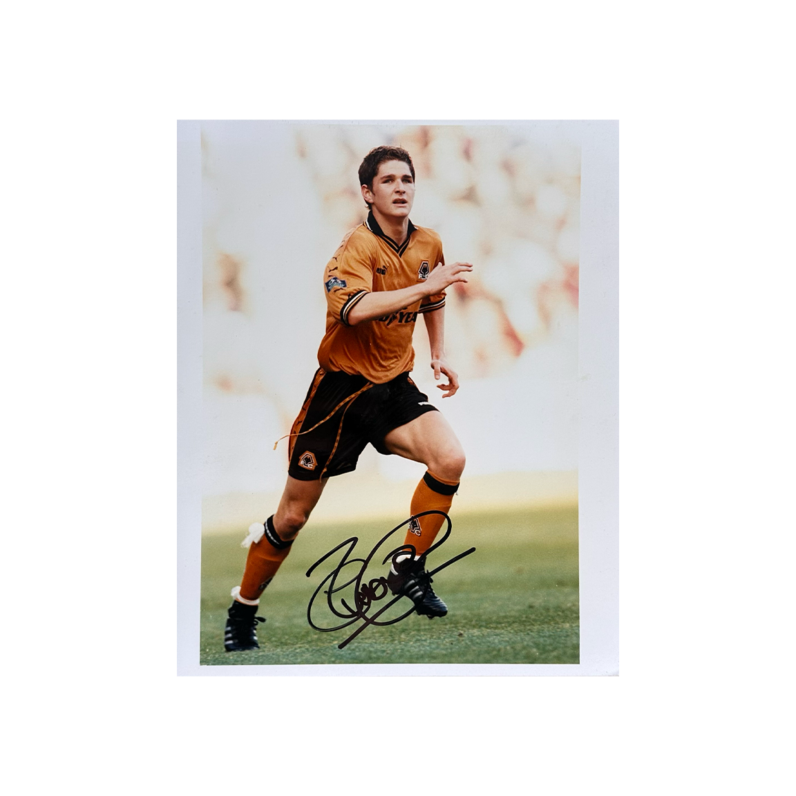 Carl Robinson Signed Wolverhampton Wanderers 10x8