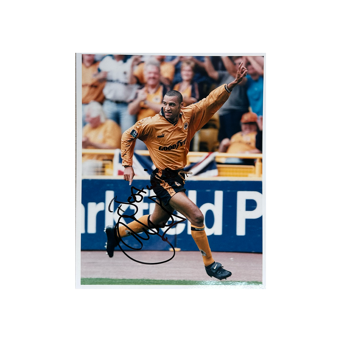 Dean Richards Signed Wolverhampton Wanderers 10x8 #3
