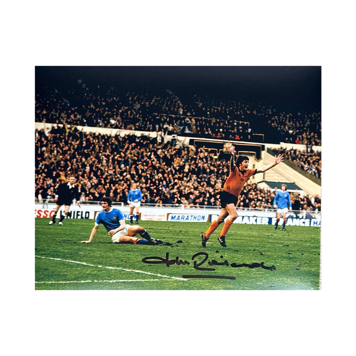 John Richards Signed Wolverhampton Wanderers 10x8 1 The Fan Cave