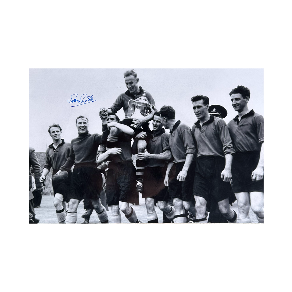 Sammy Smyth Signed Wolverhampton Wanderers 12x8 #3