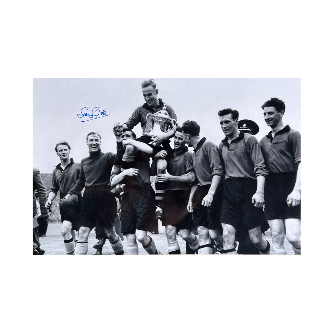 Sammy Smyth Signed Wolverhampton Wanderers 12x8 #3