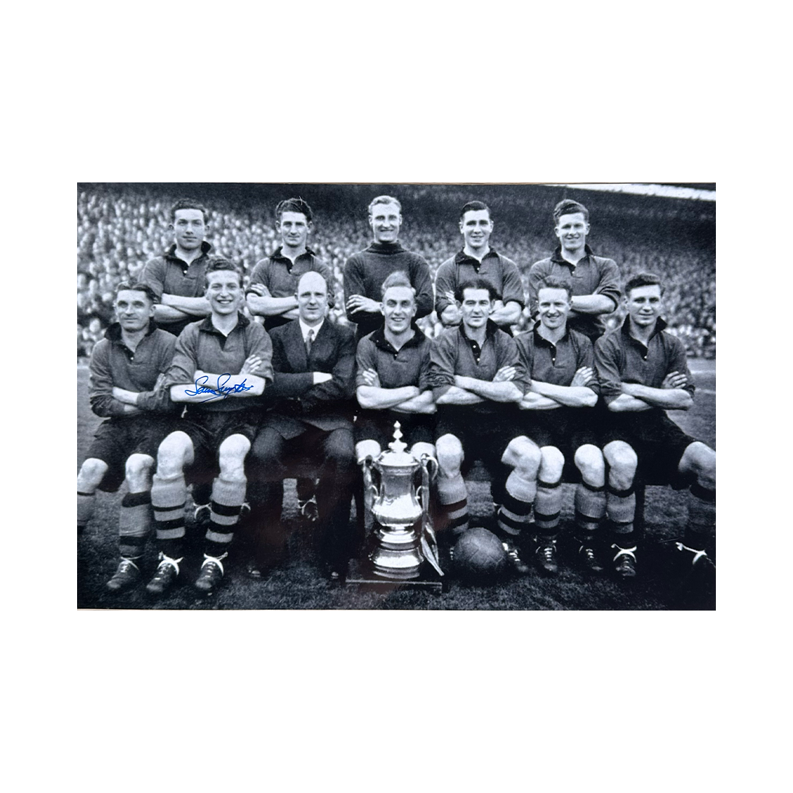 Sammy Smyth Signed Wolverhampton Wanderers 12x8 #1