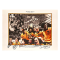 Wolverhampton Wanderers Squad Signed by 8 1980 Leauge Cup Montage 16x12