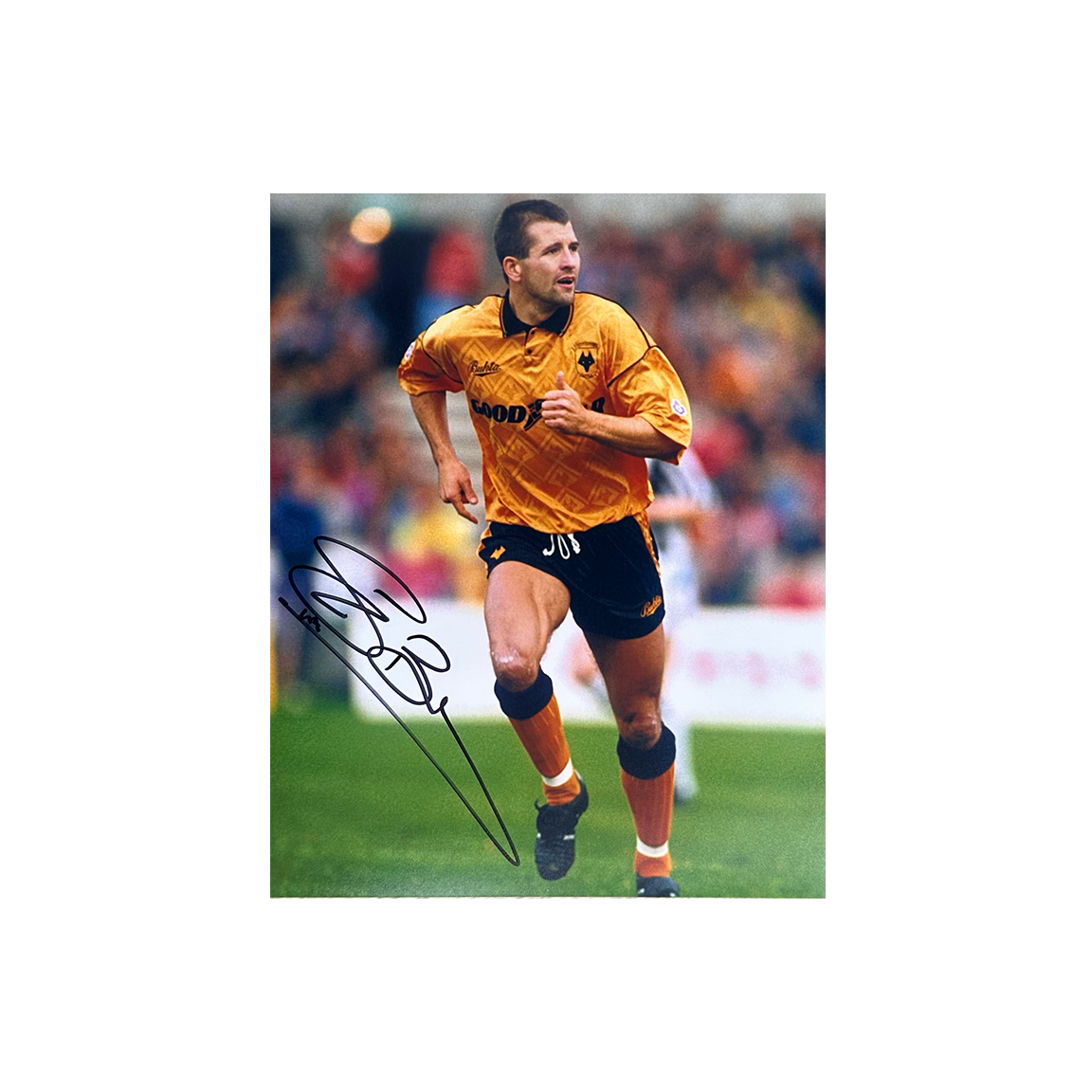 Steve Bull Signed Wolverhampton Wanderers 10x8