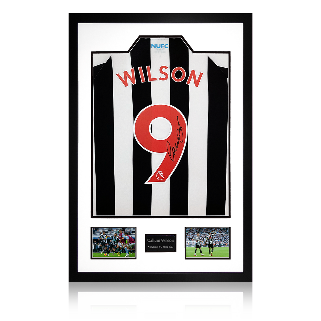 Callum Wilson Signed Newcastle United 22-23 Shirt Premium Frame