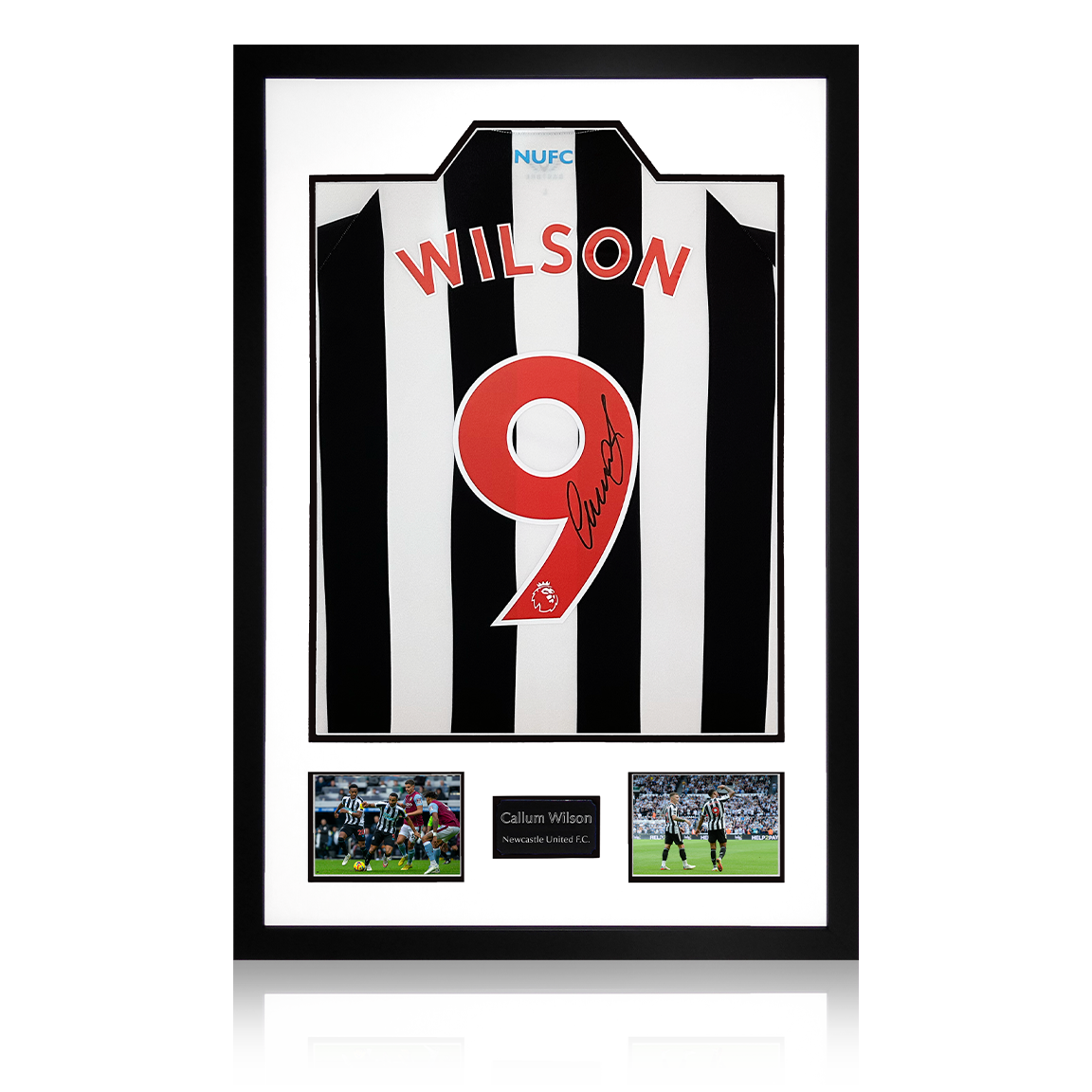Callum Wilson Signed Newcastle United 22-23 Shirt Premium Frame