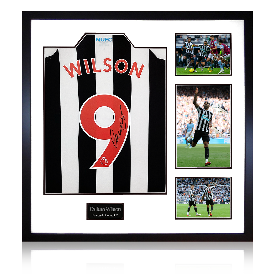 Callum Wilson Signed Newcastle United 22-23 Shirt Display Large