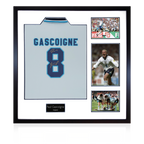 Paul Gascoigne Signed England 96' Shirt Elite Frame