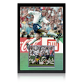 Weekly Auction: Paul Gascoigne Signed "The Dentist Chair" Euro 96' Iconic Frame