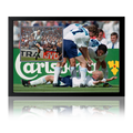 Paul Gascoigne Signed England Euro 96' Iconic Frame