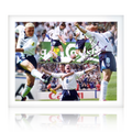 Paul Gascoigne Signed Euro 96 Montage